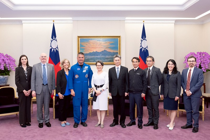 副總統：強化太空科技與國際合作　盼成為全球太空發展的重要夥伴