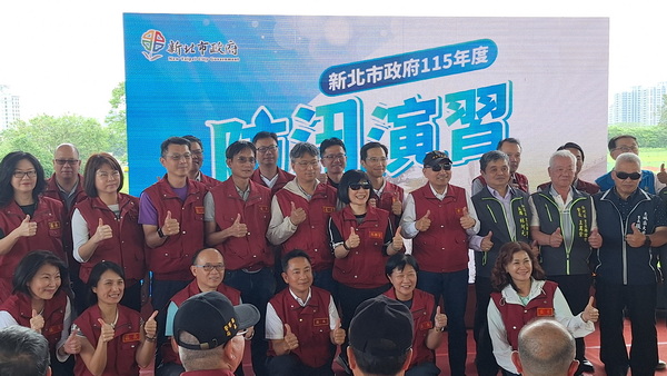 防汛之盾升級！侯友宜：AI兩分鐘預警、搶先2小時應變、XR首創遠控