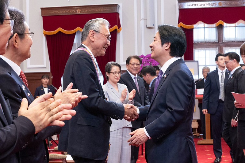 總統接見日本國會議員祝賀團 感謝長期支持臺灣 盼臺日情誼持續深化