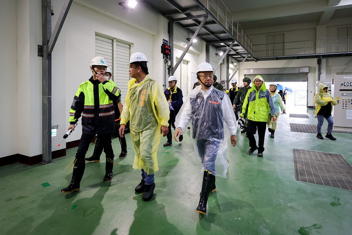 代理縣長視察防汛整備、金柑果園防颱準備